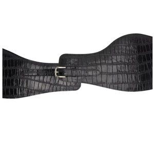 LITTLE LIFFNER Black Flow Corset Belt